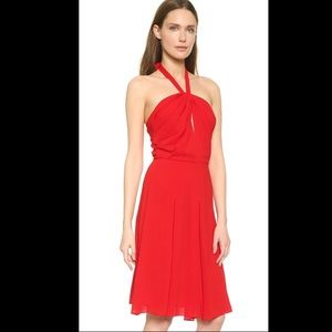 NWT L’agence Red Cocktail Dress